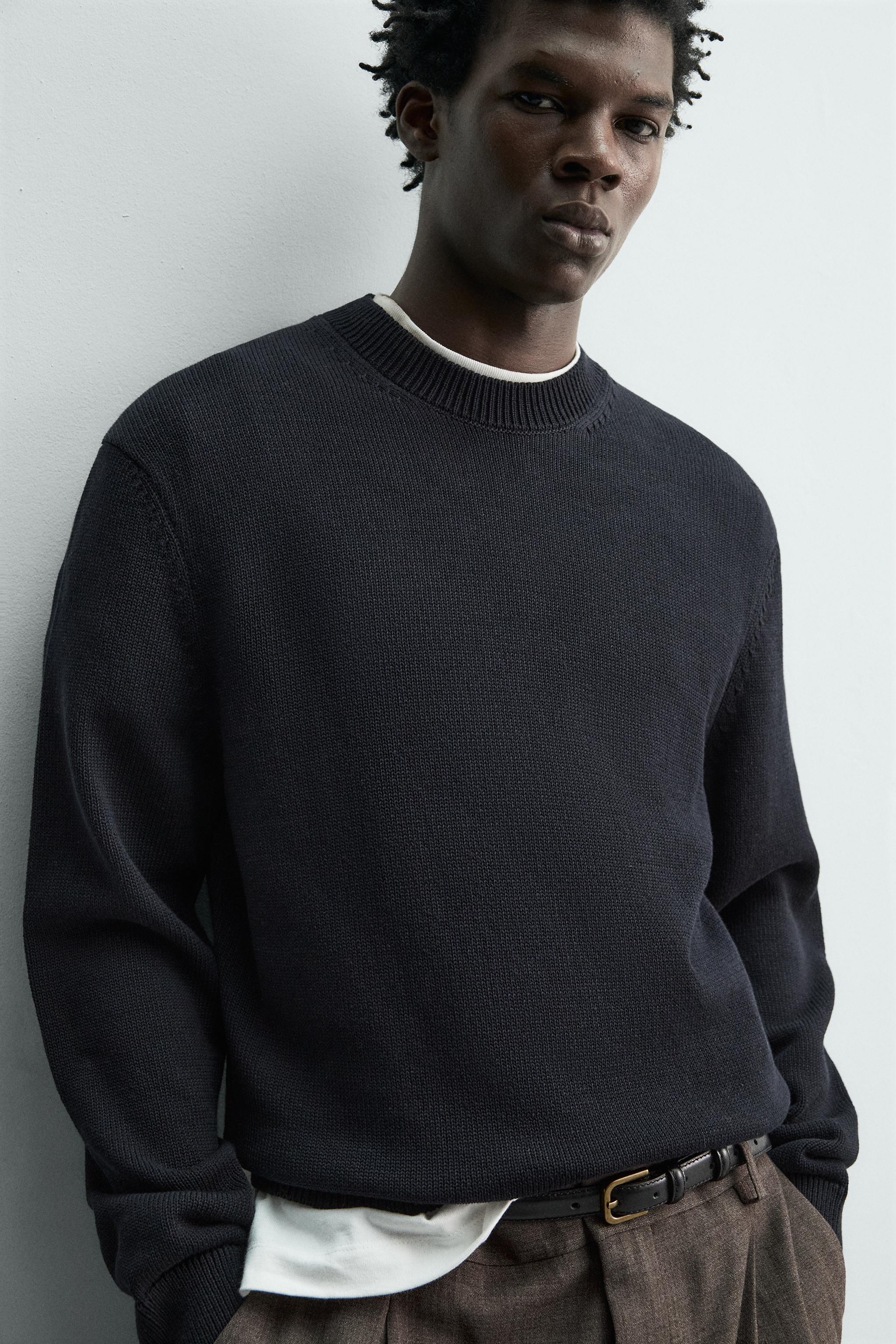 REGULAR FIT COTTON JUMPER